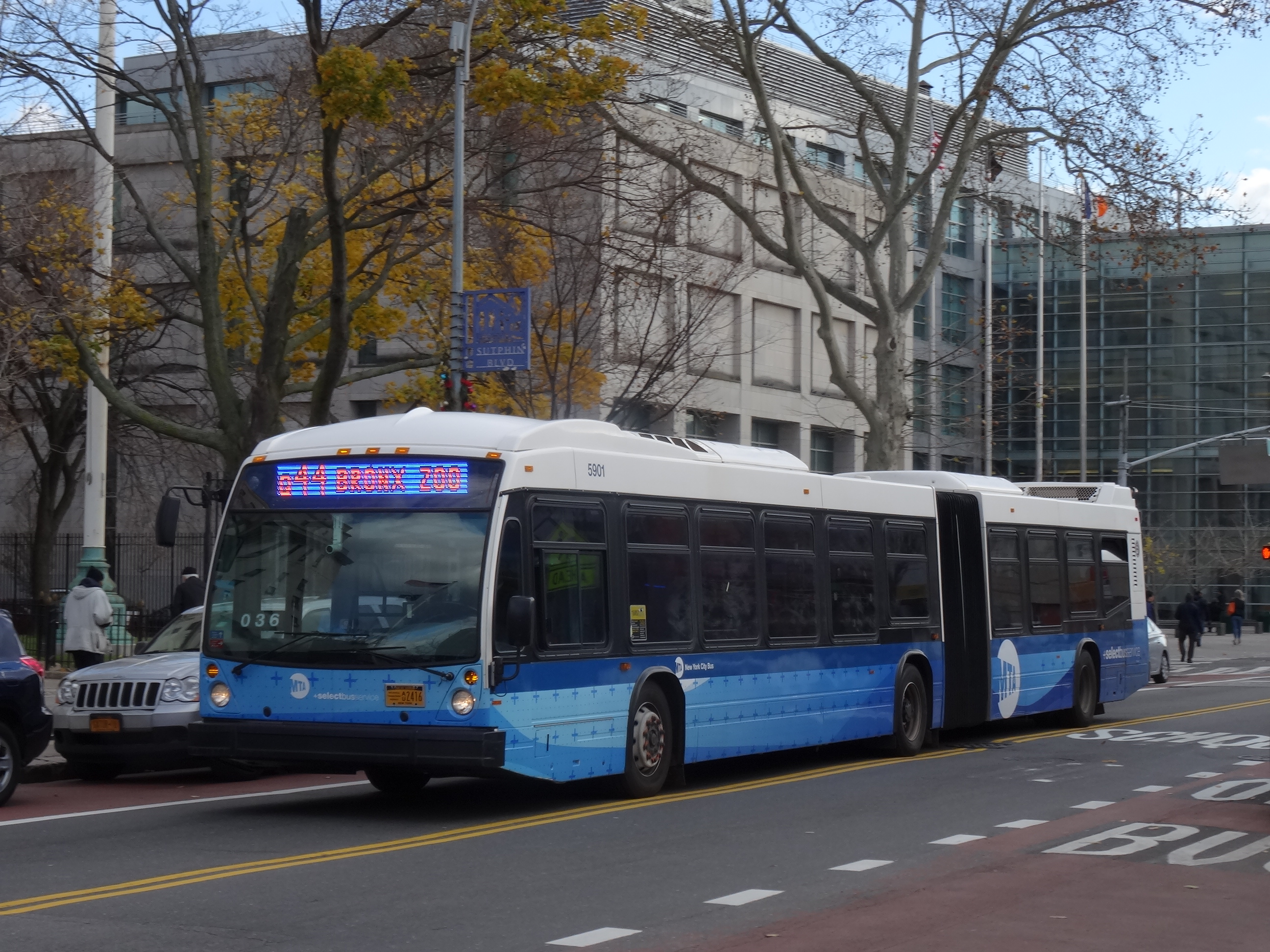 select bus service in-depth: q44 | the keen cosmopolitan: